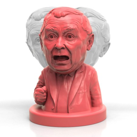 KACZYŃSKI - rzeźba ruchoma, tzw. Bobblehead