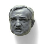 ZIOBRO - rzeźba, magnes na lodówkę