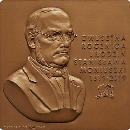 Moniuszko odlew brąz