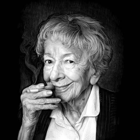 SZYMBORSKA - druk pigm., Giclée