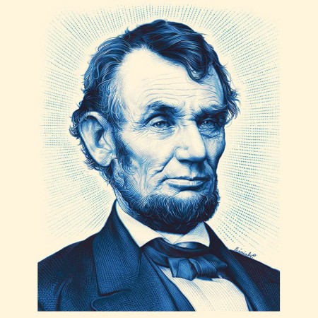 LINCOLN - druk pigm., Giclée