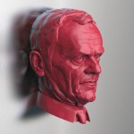 TUSK - rzeźba, magnes na lodówkę