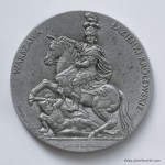 Płaskorzeźba "WARSZAWA - J. III Sobieski" 8,3cm