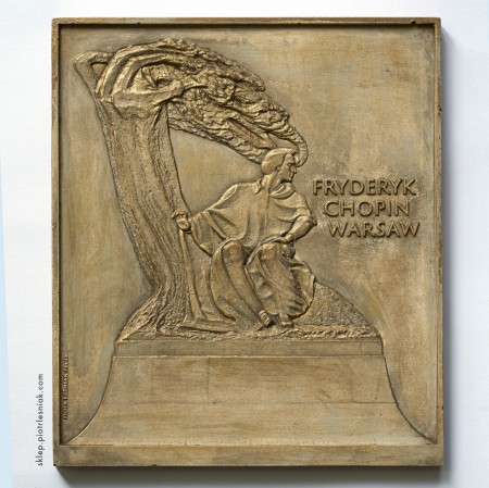 Płaskorzeźba "WARSZAWA  - Pomnik Chopina"
