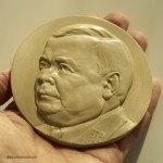 Medal "LECH KACZYŃSKI" - 9.5cm