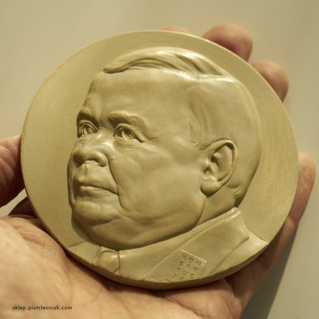 Medal "LECH KACZYŃSKI" - 9.5cm