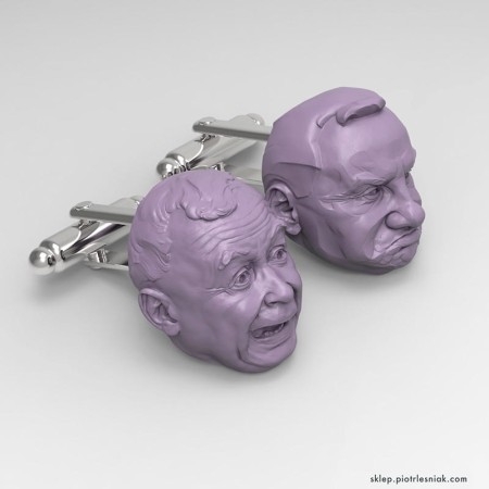 "DOBRY, ZŁY I BRZYDKI" - spinki do mankietow